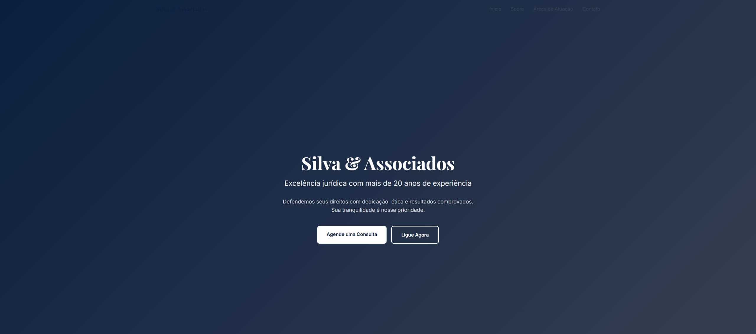 Site para Escritório de Advocacia