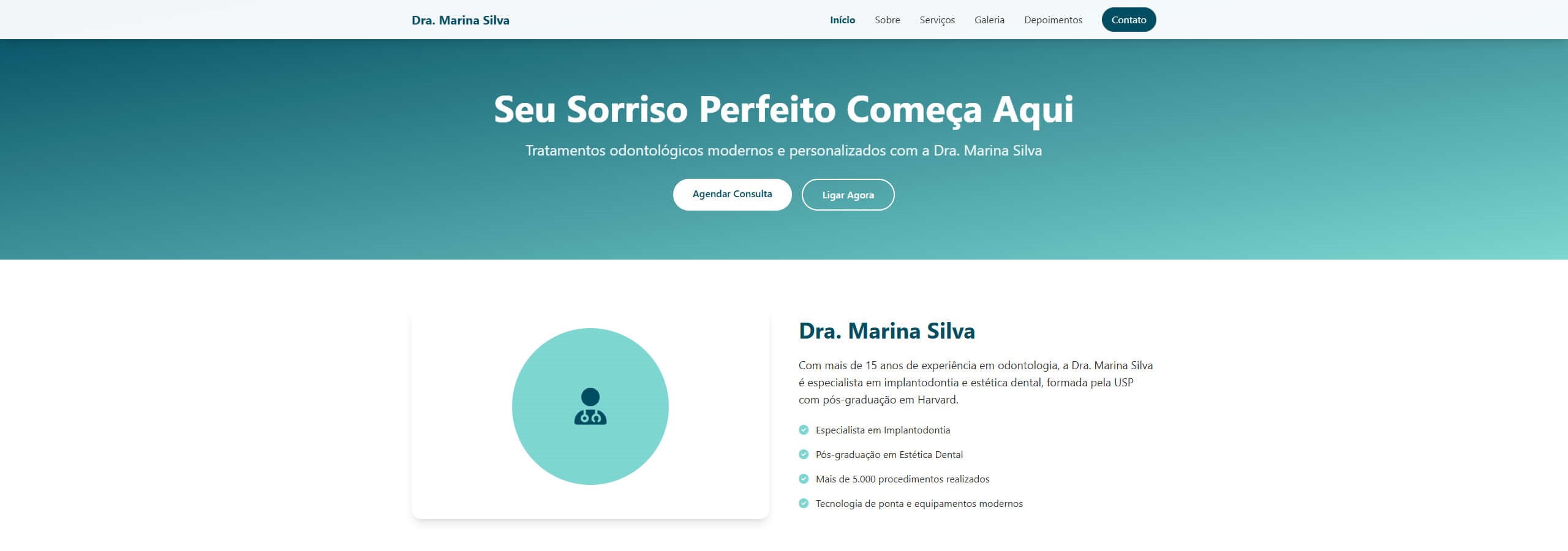 Sistema Odontológico Avançado
