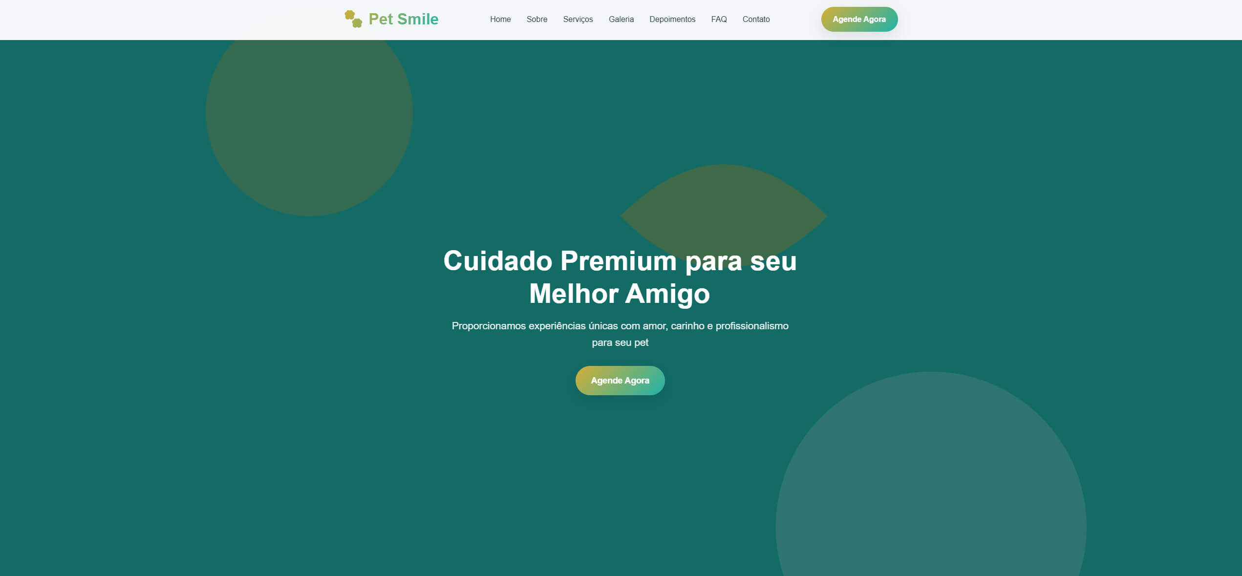 Plataforma Premium para Pets