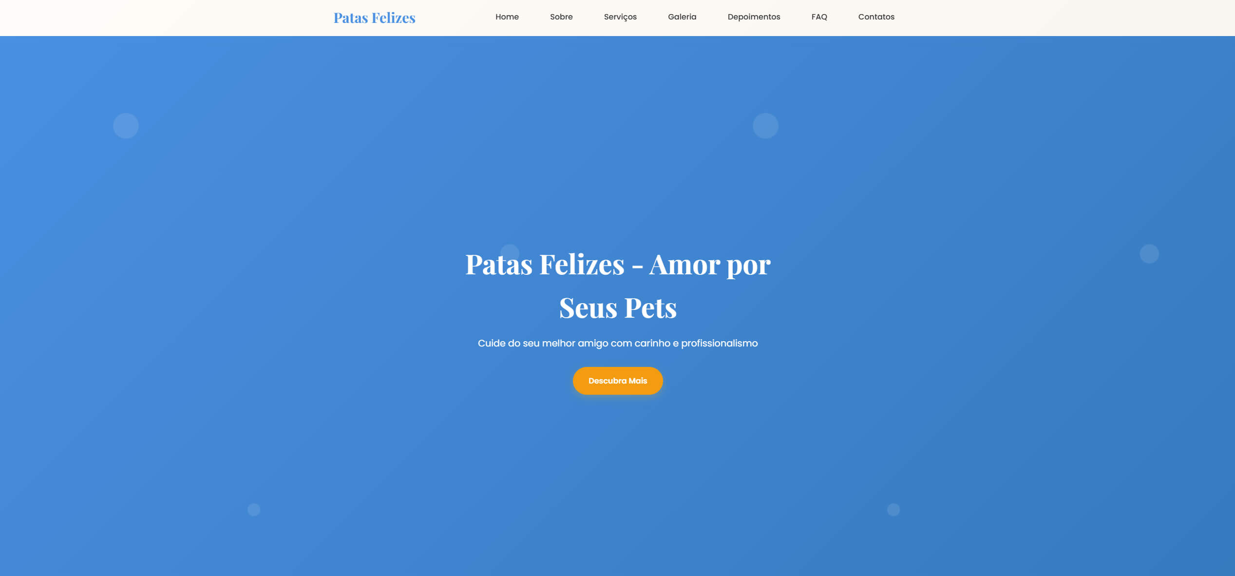 E-commerce para Petshop